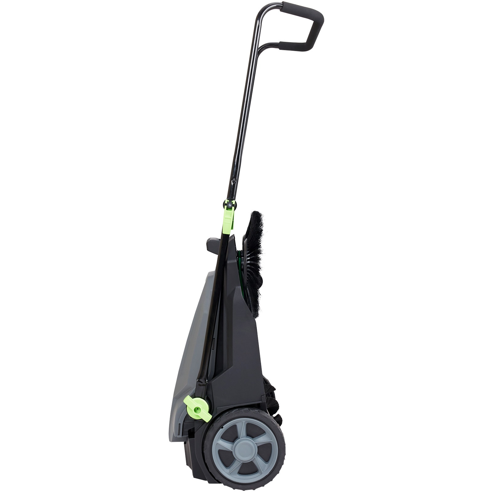 Manual Floor Sweeper With Adjustable Handle And Waste Container_voghion.com